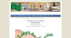 Desktop Screenshot of edepa.com
